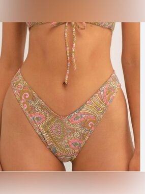 ✨ Montce Ali Paisley Brasil Bikini Bottom